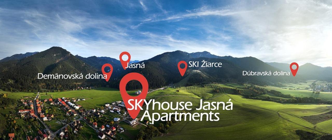 Sky-House Jasna Apartments Павчина-Легота Экстерьер фото
